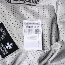 画像をギャラリービューアに読み込む, 新品未使用 CHROME HEARTS クロムハーツ MESH WARM UP JERSEY CHプリント メッシュリバーシブルタンクトップ サイズL 中古 4a000672