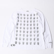 画像をギャラリービューアに読み込む, CHROME HEARTS クロムハーツ ヴィンダガー ロングTシャツ サイズM ホワイト コットン 美品 中古 4a000674