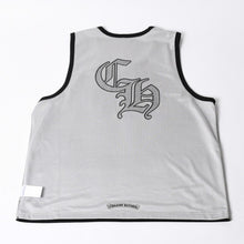 画像をギャラリービューアに読み込む, 新品未使用 CHROME HEARTS クロムハーツ MESH WARM UP JERSEY CHプリント メッシュリバーシブルタンクトップ サイズL 中古 4a000672