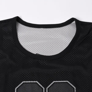 New and unused CHROME HEARTS MESH WARM UP JERSEY CH Print Mesh Reversible Tank Top Size L Used 4a000672