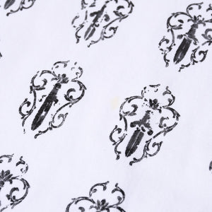 CHROME HEARTS クロムハーツ ヴィンダガー ロングTシャツ サイズM ホワイト コットン 美品 中古 4a000674
