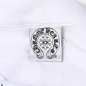 CHROME HEARTS クロムハーツ ヴィンダガー ロングTシャツ サイズM ホワイト コットン 美品 中古 4a000674