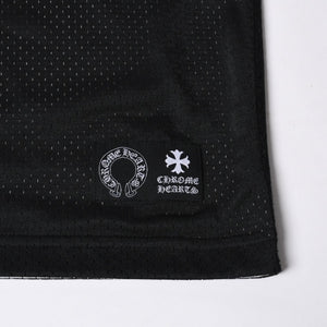 New and unused CHROME HEARTS MESH WARM UP JERSEY CH Print Mesh Reversible Tank Top Size L Used 4a000672