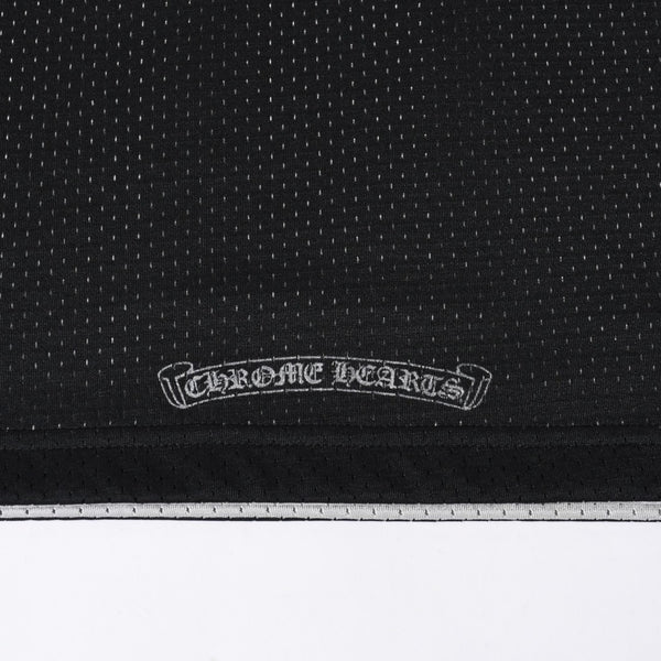 New and unused CHROME HEARTS MESH WARM UP JERSEY CH Print Mesh Reversible Tank Top Size L Used 4a000672