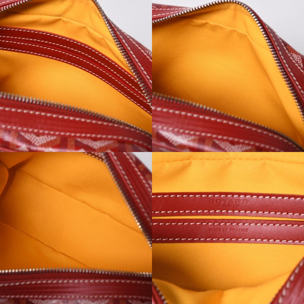 新品同様 GOYARD ゴヤール カップヴェールPM ショルダーバッグ CAPVE2PMLTY02CL02P レッド シルバー金具 美品 中古 4a006587