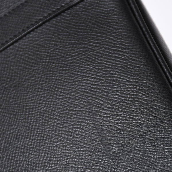 極美品 HERMES エルメス バーキン25 ハンドバッグ □L刻印 ヴォーエプソン ブラック シルバー金具 中古 4a006746