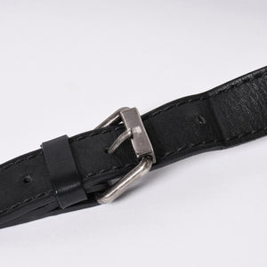 極美品 CHANEL シャネル 2.55 ショルダーバッグ 13番台 ココマーク スパンコール キャンバス レザー ブラック 中古 4a006582