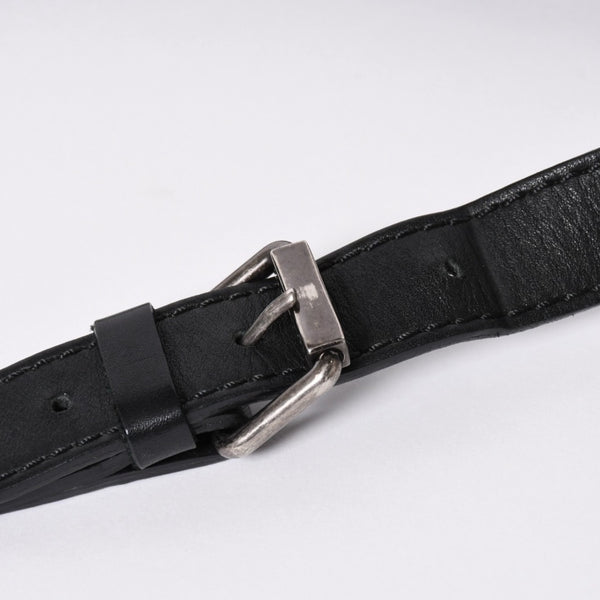 極美品 CHANEL シャネル 2.55 ショルダーバッグ 13番台 ココマーク スパンコール キャンバス レザー ブラック 中古 4a006582
