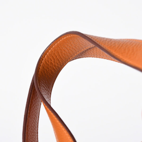 HERMES エルメス ピコタンPM ハンドバッグ ポティロン トリヨンクレマンス □I刻印 2005年製 シルバー金具 美品 中古 4a006758