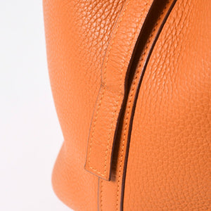 HERMES エルメス ピコタンPM ハンドバッグ ポティロン トリヨンクレマンス □I刻印 2005年製 シルバー金具 美品 中古 4a006758