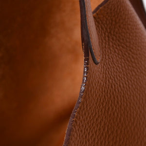 HERMES エルメス ピコタンPM ハンドバッグ ポティロン トリヨンクレマンス □I刻印 2005年製 シルバー金具 美品 中古 4a006758