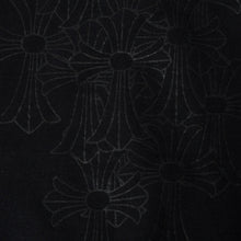 画像をギャラリービューアに読み込む, CHROME HEARTS クロムハーツ ジップアップフーディー パーカー サイズM セメタリー スクロールラベル ブラック 美品 中古 4a000676
