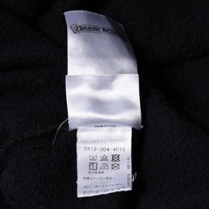 CHROME HEARTS クロムハーツ フーディー パーカー サイズXL ロゴ 袖プリント ブラック 美品 中古 4a000675