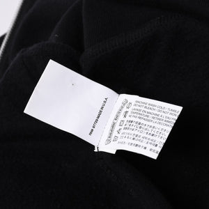 Very Good Condition CHROME HEARTS Zip Up Hoodie Parka Size L Cemetery Horseshoe Black Used 4a000677
