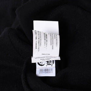 Very Good Condition CHROME HEARTS Zip Up Hoodie Parka Size L Cemetery Horseshoe Black Used 4a000677