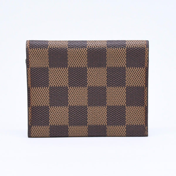 極美品 LOUIS VUITTON ルイヴィトン カードケース 名刺入れ アンヴェロップ・カルト ドゥ ヴィジット N62920 ダミエキャンバス 中古 4a006575