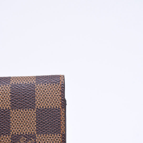 極美品 LOUIS VUITTON ルイヴィトン カードケース 名刺入れ アンヴェロップ・カルト ドゥ ヴィジット N62920 ダミエキャンバス 中古 4a006575