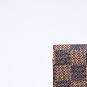 極美品 LOUIS VUITTON ルイヴィトン カードケース 名刺入れ アンヴェロップ・カルト ドゥ ヴィジット N62920 ダミエキャンバス 中古 4a006575