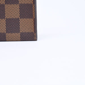 極美品 LOUIS VUITTON ルイヴィトン カードケース 名刺入れ アンヴェロップ・カルト ドゥ ヴィジット N62920 ダミエキャンバス 中古 4a006575