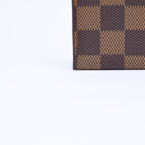 極美品 LOUIS VUITTON ルイヴィトン カードケース 名刺入れ アンヴェロップ・カルト ドゥ ヴィジット N62920 ダミエキャンバス 中古 4a006575