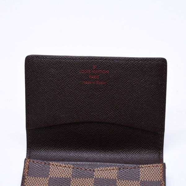 極美品 LOUIS VUITTON ルイヴィトン カードケース 名刺入れ アンヴェロップ・カルト ドゥ ヴィジット N62920 ダミエキャンバス 中古 4a006575