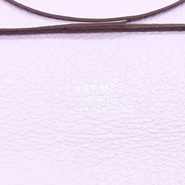 HERMES エルメス バスティア コインケース 財布 小銭入れ アザップパープル パープル B刻印 美品 中古 4a006666