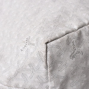 GOYARD ゴヤール サンルイPM バッグ トートバッグ STLCROPMLTY50CL50P ホワイト PVC レザー 美品 中古 4a006773