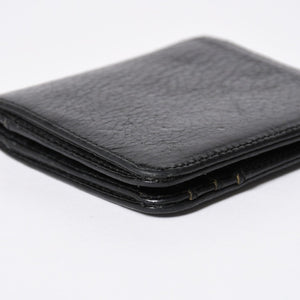 極美品 CHROME HEARTS クロムハーツ DR DIGIACOMO ウォレット 二つ折り クロスパッチ ディジャコモ 財布 黒 中古 4a006905