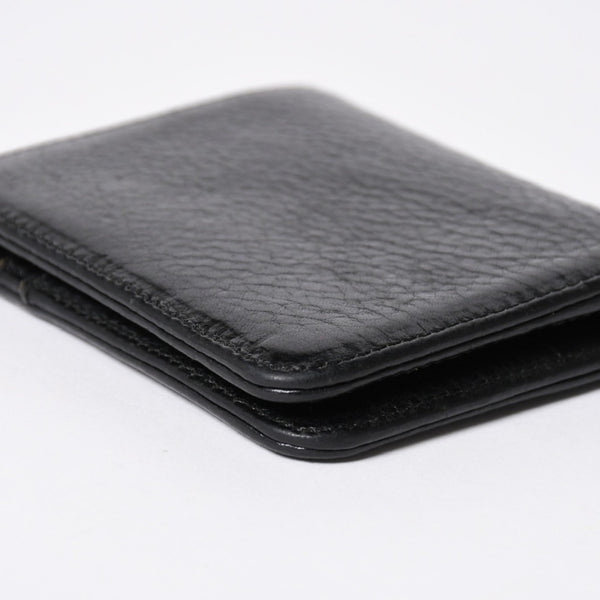 極美品 CHROME HEARTS クロムハーツ DR DIGIACOMO ウォレット 二つ折り クロスパッチ ディジャコモ 財布 黒 中古 4a006905