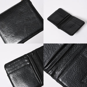 極美品 CHROME HEARTS クロムハーツ DR DIGIACOMO ウォレット 二つ折り クロスパッチ ディジャコモ 財布 黒 中古 4a006905