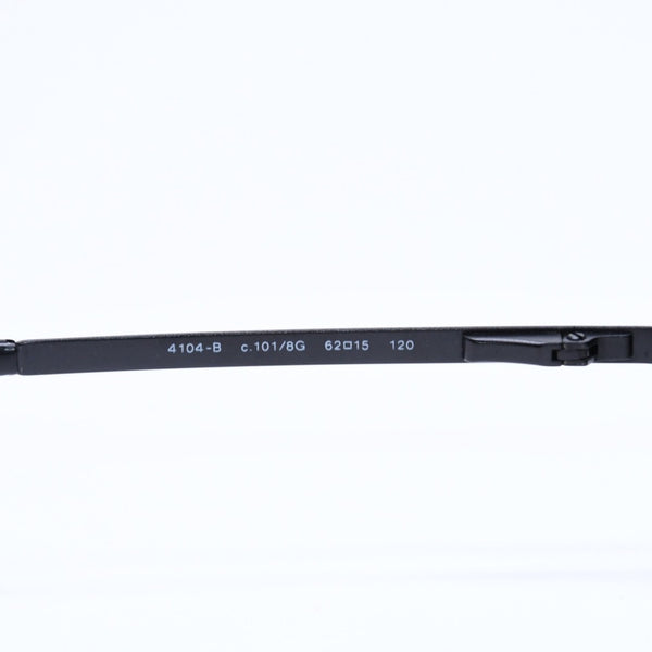 CHANEL シャネル ハーフリム サングラス アイウェア 4104-B c101/8G サイズ62□15 120 ココマーク ラインストーン 美品 中古 4a006786