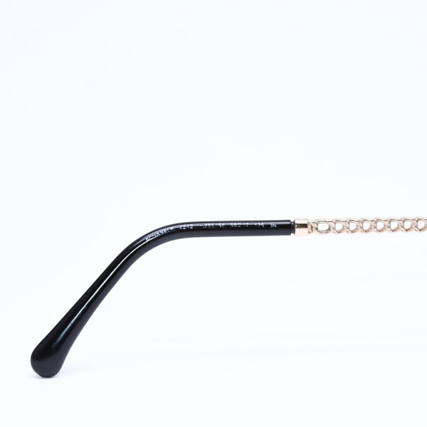 極美品 CHANEL シャネル チェーン付き サングラス 4242 イタリア製 メタル ゴールド金具 サイズ 55◻︎17 中古 4a006788
