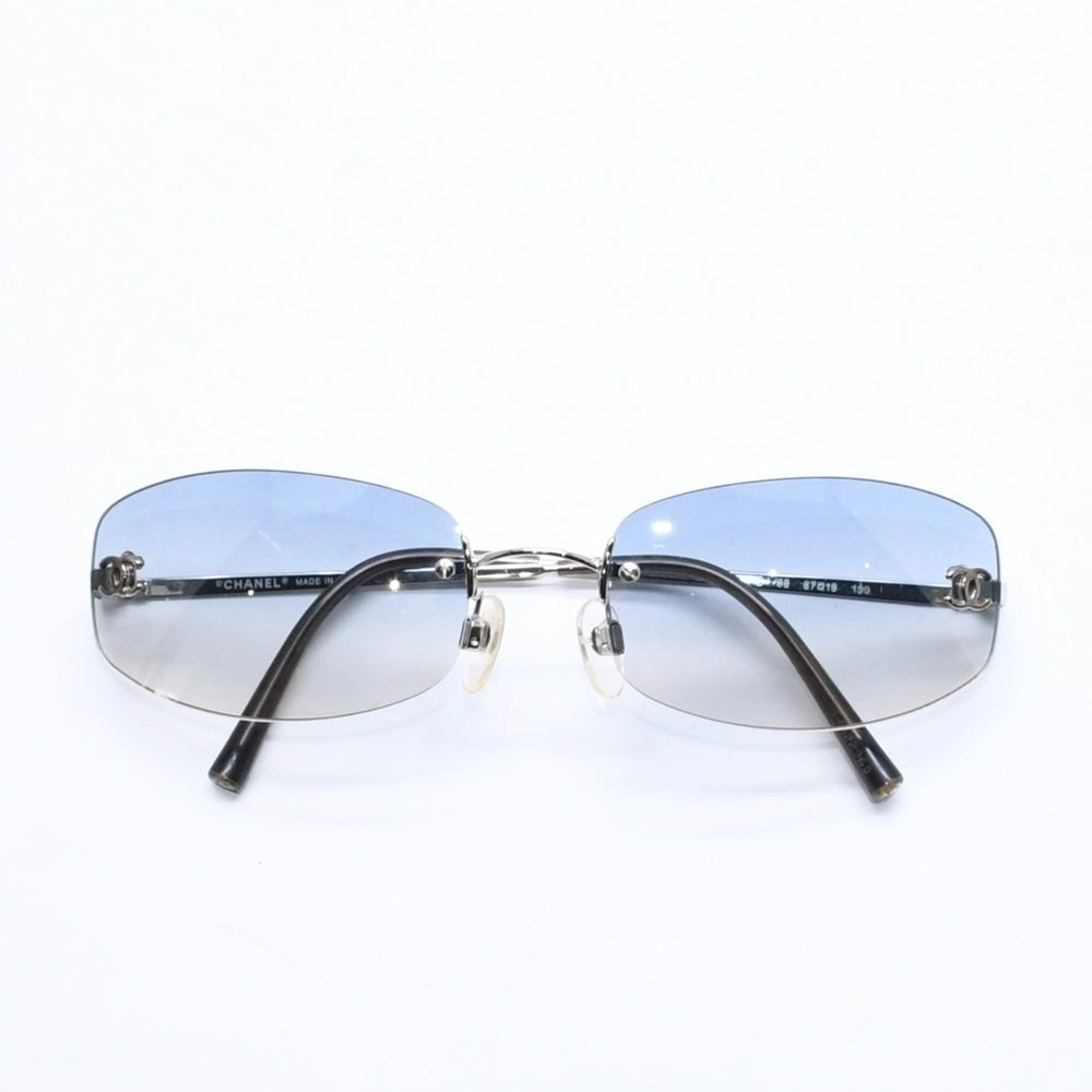 CHANEL シャネル サングラス アイウェア Coco Mark ココマーク 4002 c.124/55 サイズ57◻︎19 美品 中古 4a006805