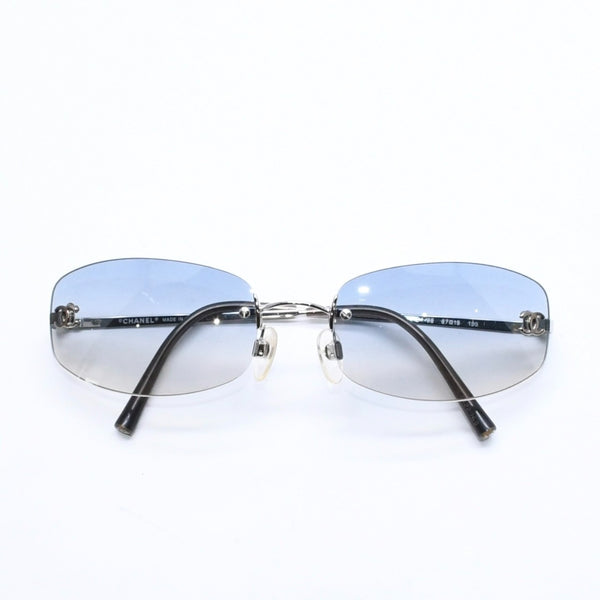 CHANEL シャネル サングラス アイウェア Coco Mark ココマーク 4002 c.124/55 サイズ57◻︎19 美品 中古 4a006805