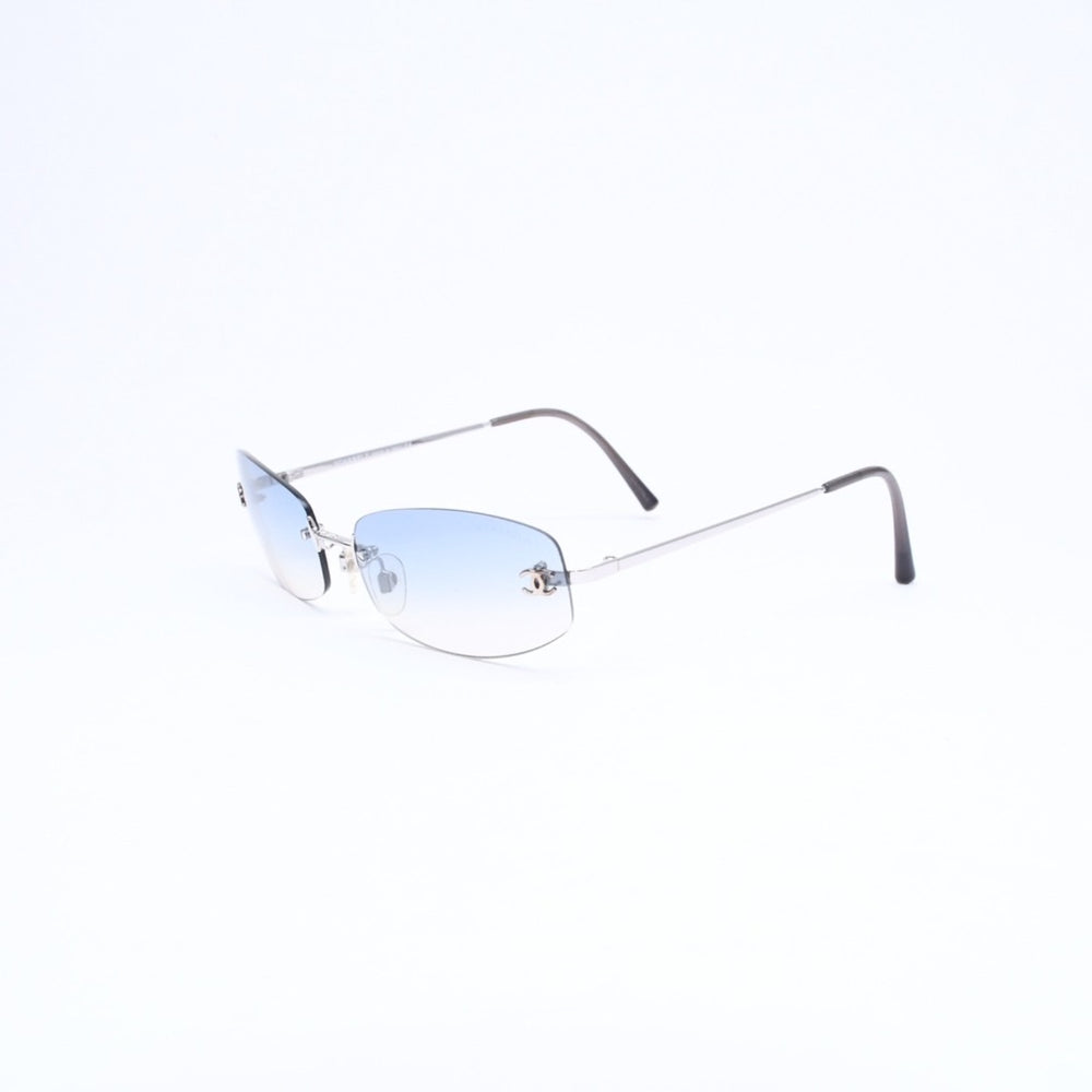 CHANEL シャネル サングラス アイウェア Coco Mark ココマーク 4002 c.124/55 サイズ57◻︎19 美品 中古 4a006805