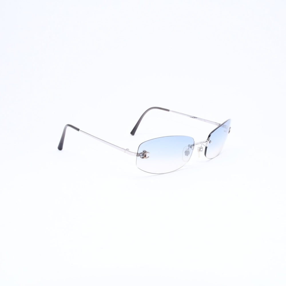 CHANEL シャネル サングラス アイウェア Coco Mark ココマーク 4002 c.124/55 サイズ57◻︎19 美品 中古 4a006805