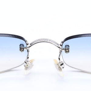 CHANEL シャネル サングラス アイウェア Coco Mark ココマーク 4002 c.124/55 サイズ57◻︎19 美品 中古 4a006805