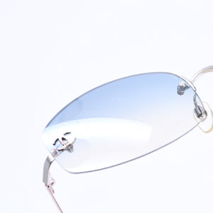 CHANEL シャネル サングラス アイウェア Coco Mark ココマーク 4002 c.124/55 サイズ57◻︎19 美品 中古 4a006805