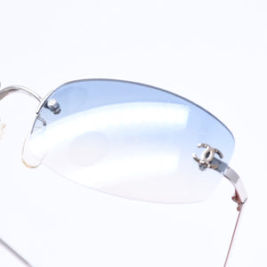 CHANEL シャネル サングラス アイウェア Coco Mark ココマーク 4002 c.124/55 サイズ57◻︎19 美品 中古 4a006805