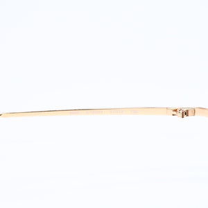 CHANEL シャネル リムレス サングラス アイウェア 4003 c.125/21 サイズ57□19 130 ココマーク ゴールド 美品 中古 4a006804