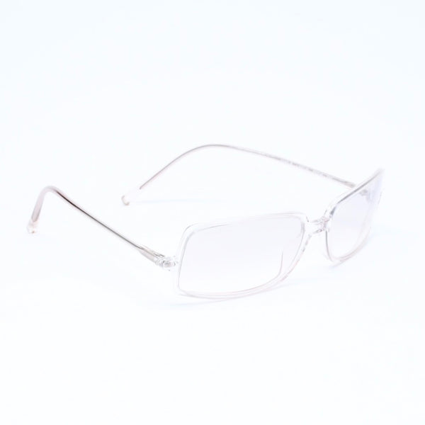 極美品 CHANEL シャネル サングラス アイウェア 5043-B c.660/6I サイズ55□16 135 ココマーク ラインストーン クリア グレー 中古 4a006794