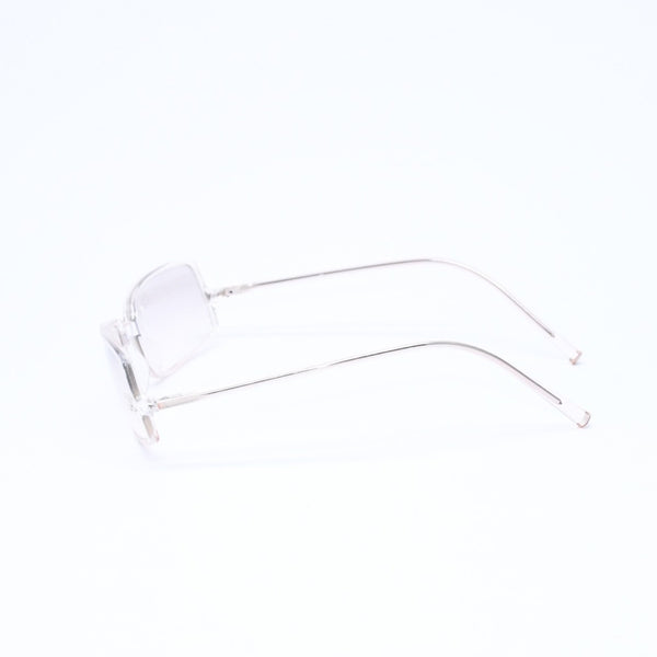 極美品 CHANEL シャネル サングラス アイウェア 5043-B c.660/6I サイズ55□16 135 ココマーク ラインストーン クリア グレー 中古 4a006794