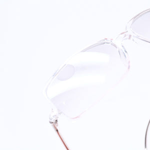 極美品 CHANEL シャネル サングラス アイウェア 5043-B c.660/6I サイズ55□16 135 ココマーク ラインストーン クリア グレー 中古 4a006794
