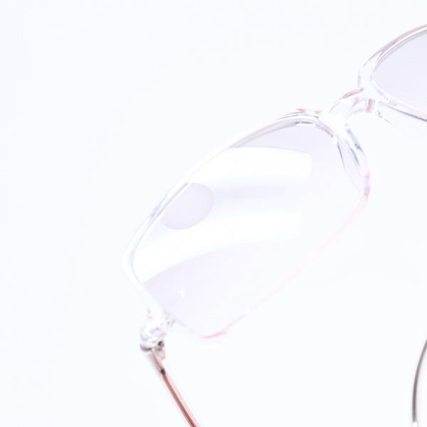 極美品 CHANEL シャネル サングラス アイウェア 5043-B c.660/6I サイズ55□16 135 ココマーク ラインストーン クリア グレー 中古 4a006794
