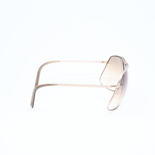 GUCCI グッチ ティアドロップ サングラス アイウェア GG2721/S P6DMZ サイズ69□09 135 イエロー ゴールド 美品 中古 4a006789