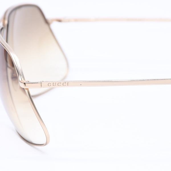 GUCCI グッチ ティアドロップ サングラス アイウェア GG2721/S P6DMZ サイズ69□09 135 イエロー ゴールド 美品 中古 4a006789
