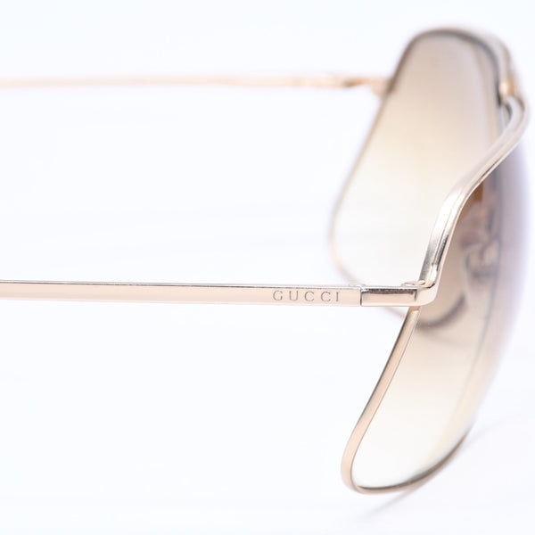 GUCCI グッチ ティアドロップ サングラス アイウェア GG2721/S P6DMZ サイズ69□09 135 イエロー ゴールド 美品 中古 4a006789