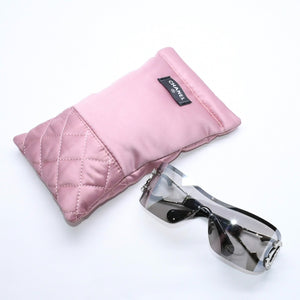 極美品 CHANEL シャネル Sunglasses サングラス アイウェア ココマーク サイズ142◻︎110 シルバー ラインストーン ブラック 9579B c.501/S1 中古 4a006784
