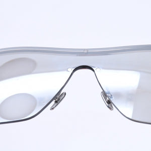 極美品 CHANEL シャネル Sunglasses サングラス アイウェア ココマーク サイズ142◻︎110 シルバー ラインストーン ブラック 9579B c.501/S1 中古 4a006784