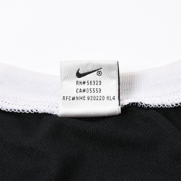 NIKE ナイキ バスケットボールゲームシャツ タンクトップ Mサイズ ブラック ホワイト メッシュ メンズ 美品 中古 4a006825